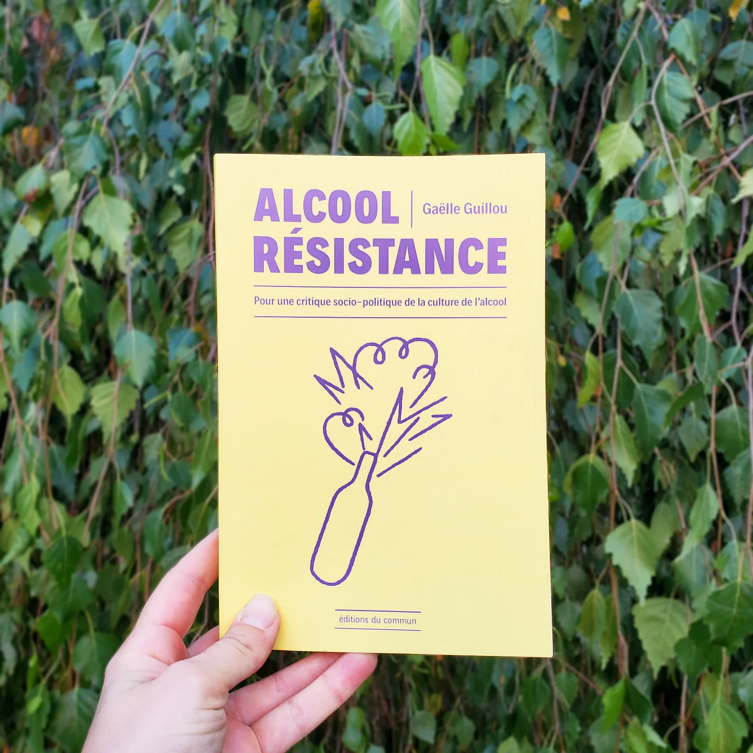 Alcool Résistance avec Gaëlle Guillou - Les Modernes - librairie Grenoble
