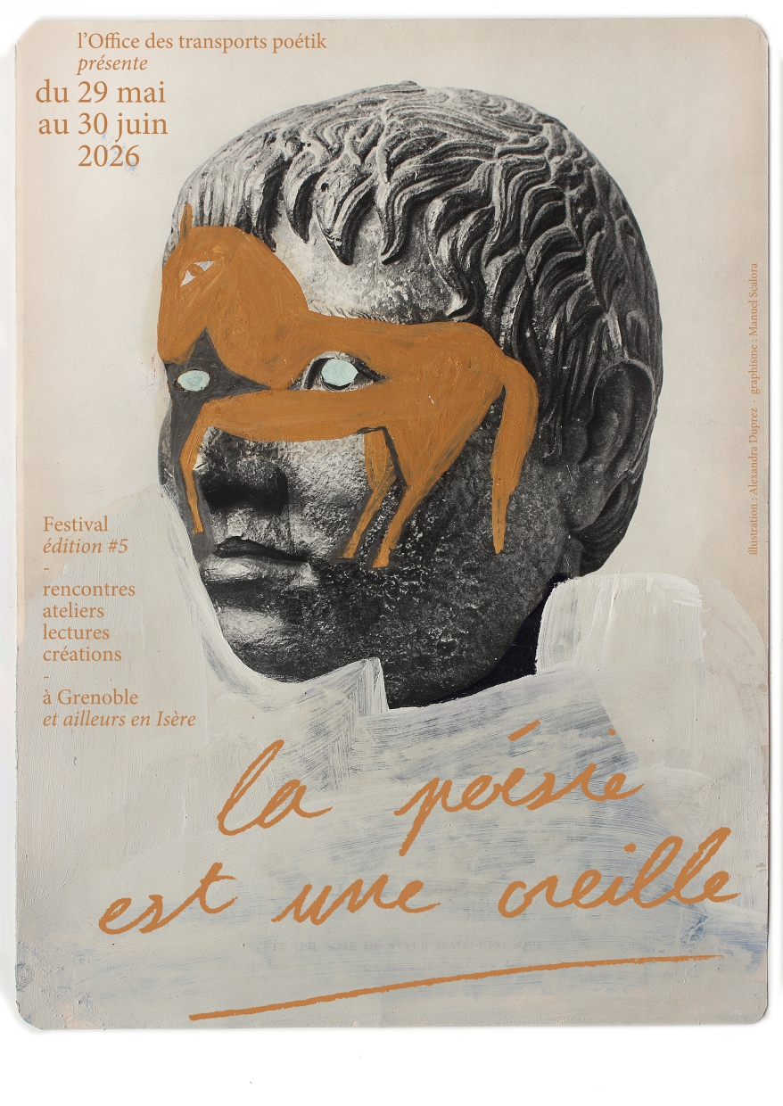 La poésie est une oreille - Les Modernes - librairie Grenoble
